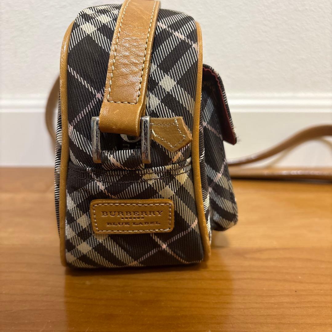 BURBERRY BLUE LABEL チェック柄ショルダーバッグ
