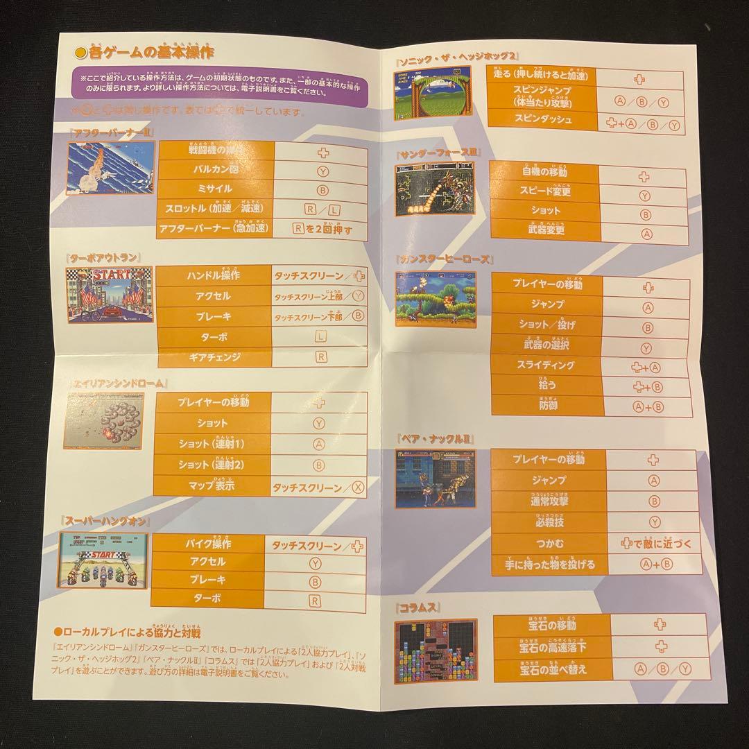 【希少！】3DS セガ3D復刻アーカイブス3 FINAL STAGE