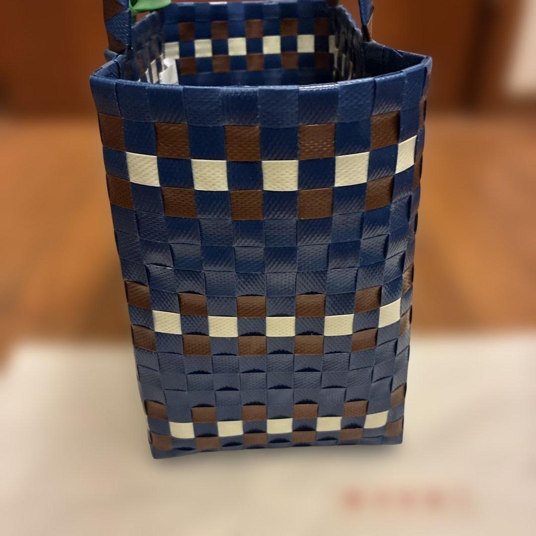 美品　マルニ　カゴバッグ