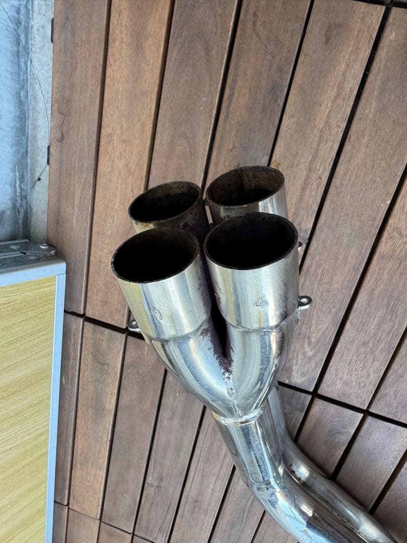 ZRX用DJガニマタ【豪】4-2-1マフラー