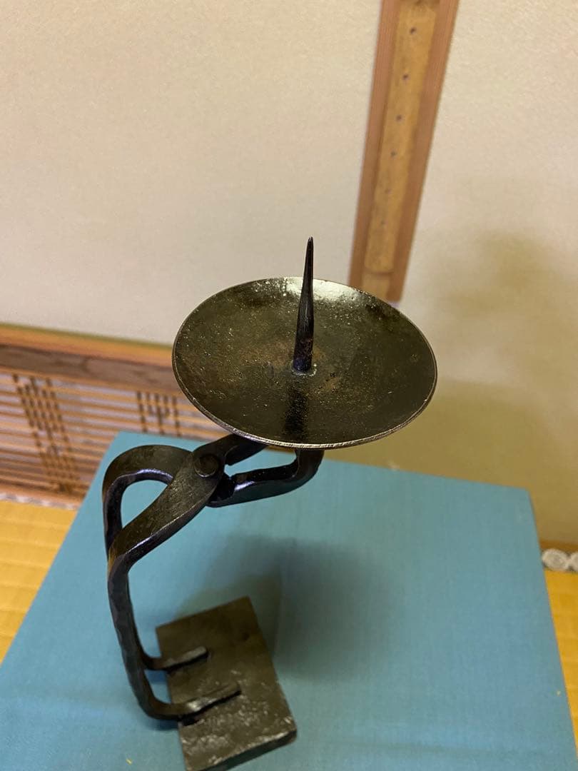 ⭐️本日限定⭐️茶道具/夜咄道具 膳燭（ぜんしょく） 燭台 3台　アンティーク