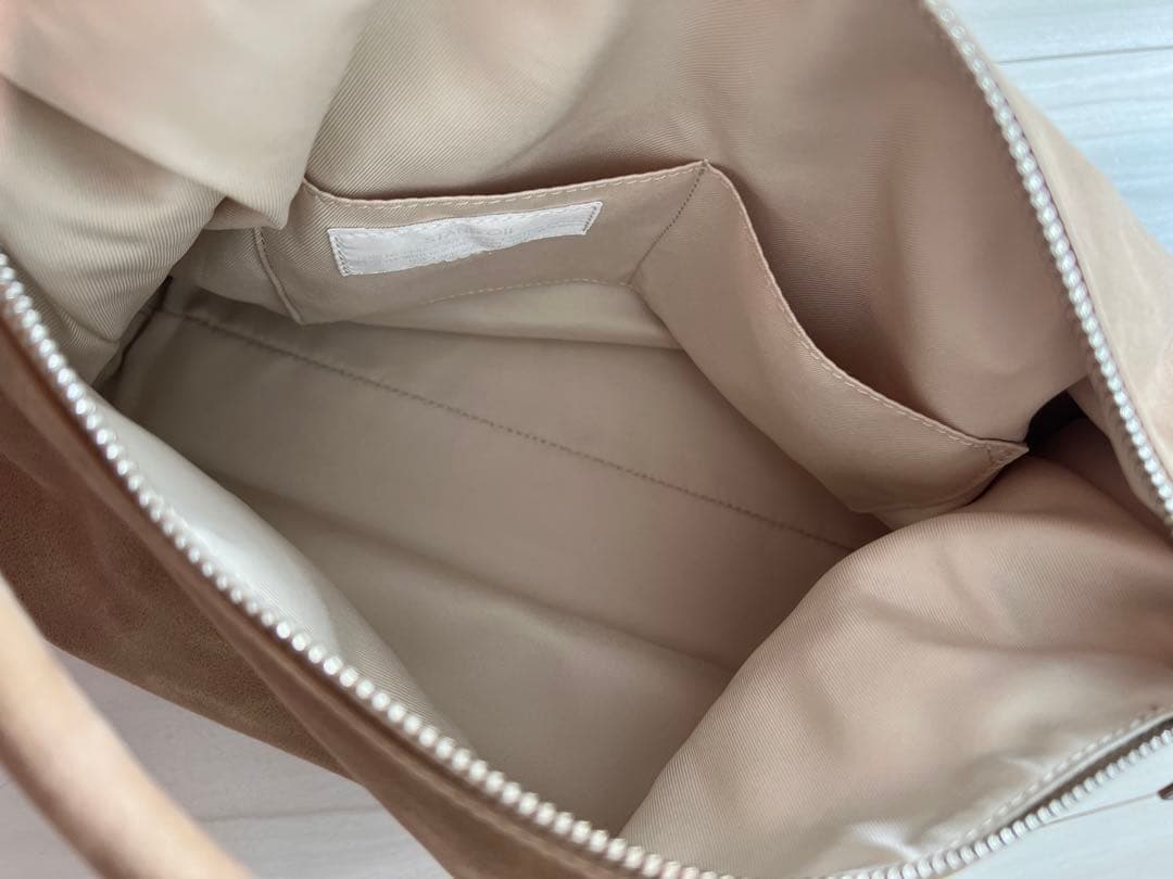 standoil♡スエード♡マッシュバッグキャメル