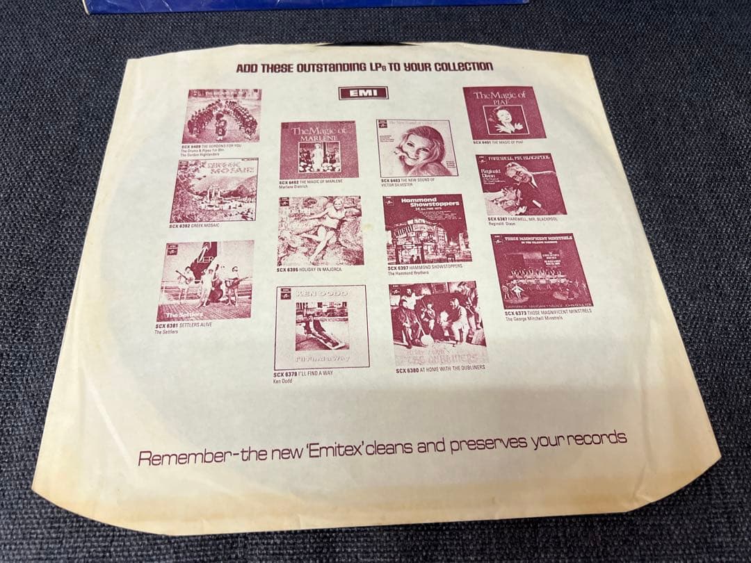 ビートルズA Hard Day's Night UK盤2EMI PCS3058