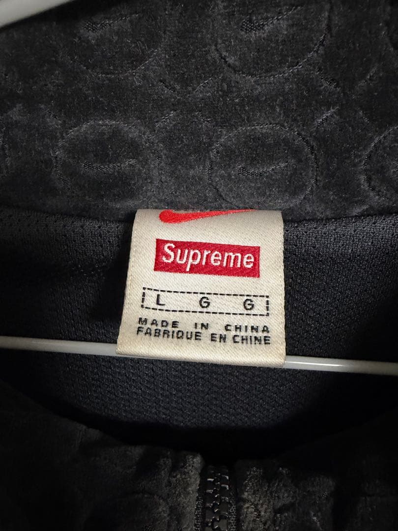 Supreme Nike Velour Track Jacket 黒L