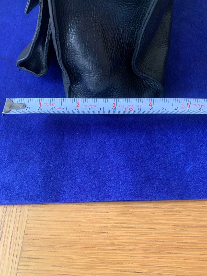 ヨウジヤマモトNOIR 黒革ショルダーバッグ