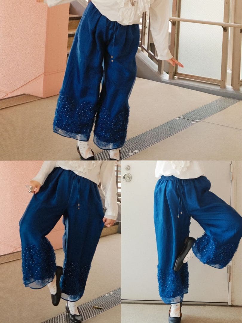 9／14日まで❗️ BUNON EmbroideryLayered Pants