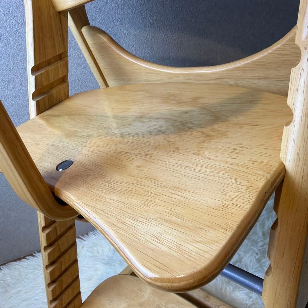 極美品 大和屋 ヤマトヤ すくすくスリムフィットチェア テーブル ガード付