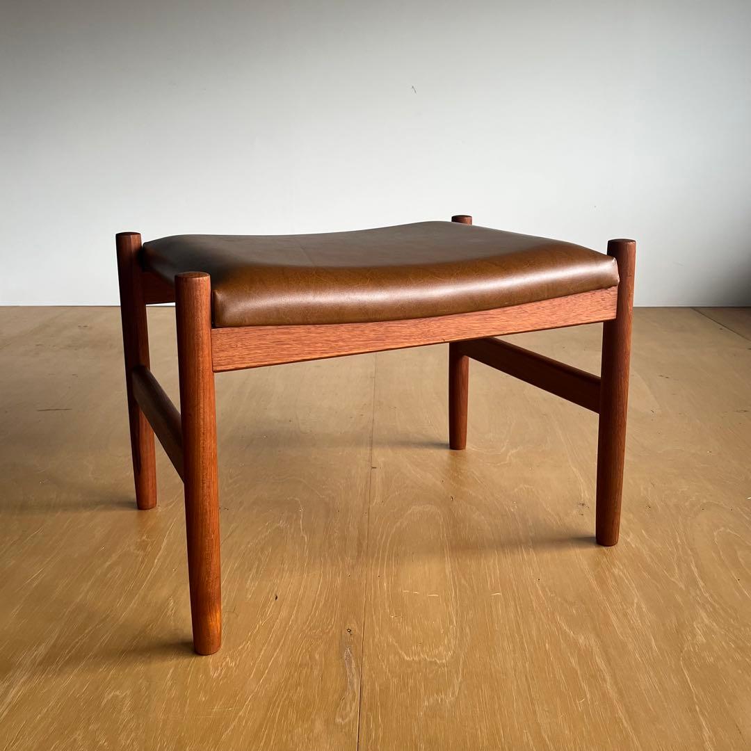 デンマーク製 オットマン ヴィンテージ北欧家具