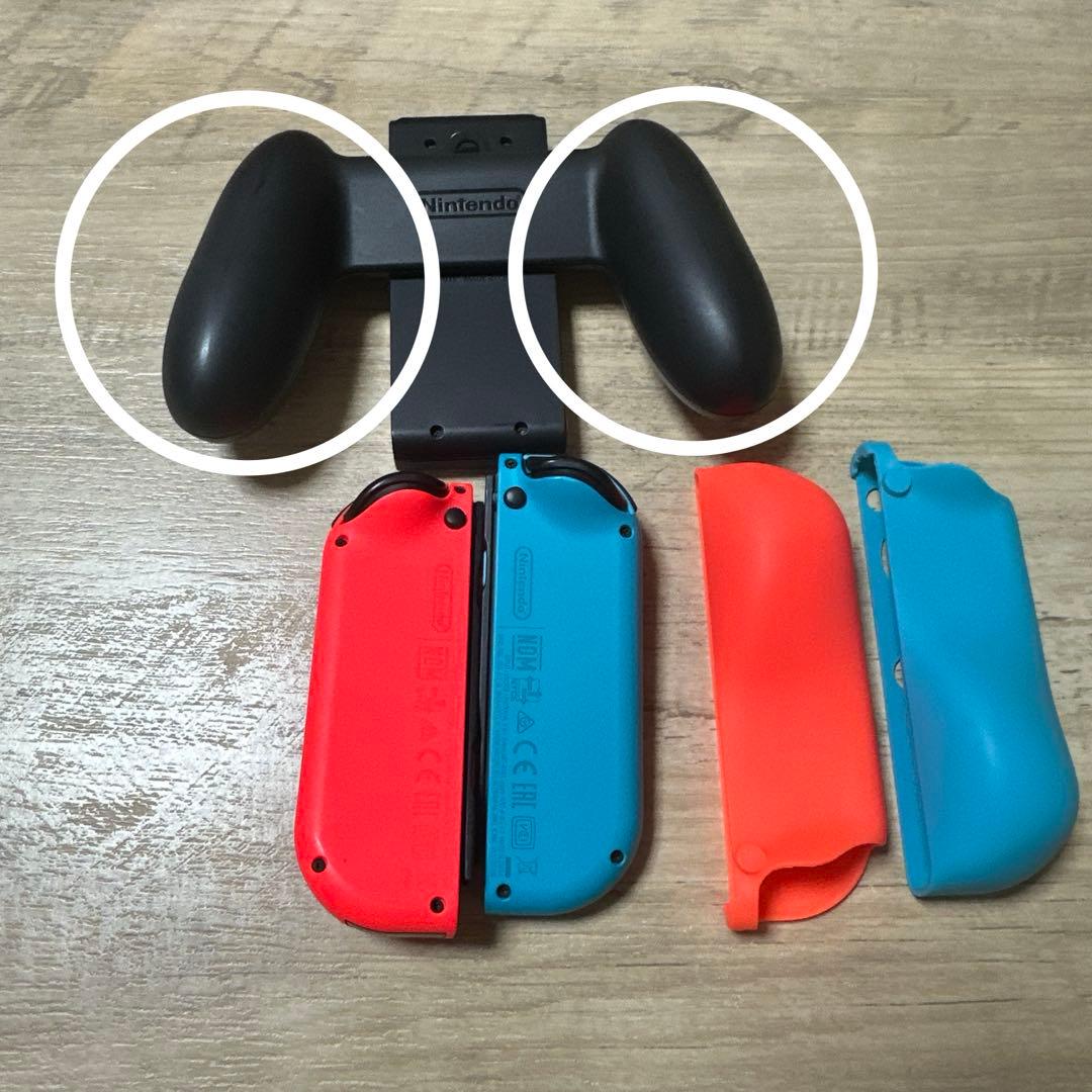 Nintendo Switch シリコンカバー&専用ハンドルセット