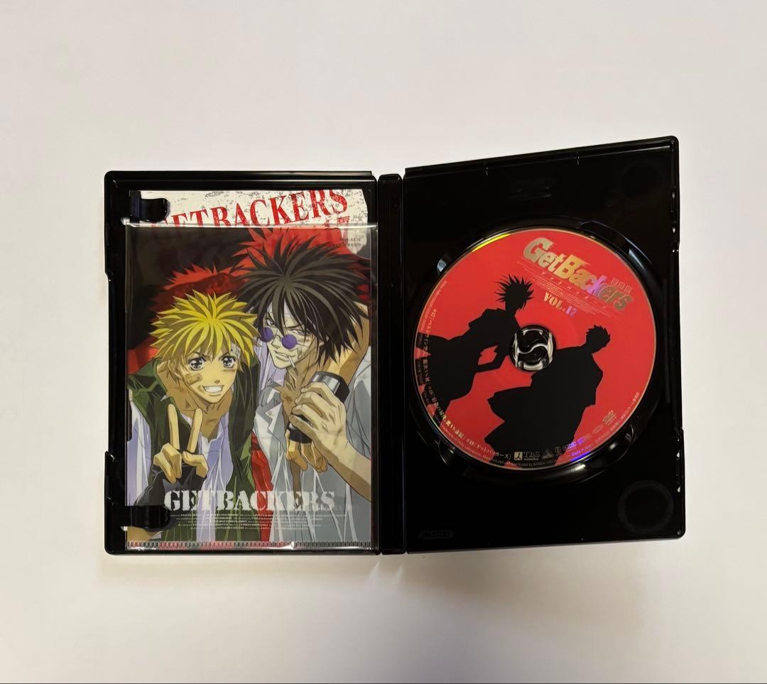 GetBackersゲットバッカーズ奪還屋　DVD 全17巻セット　正規品・美品