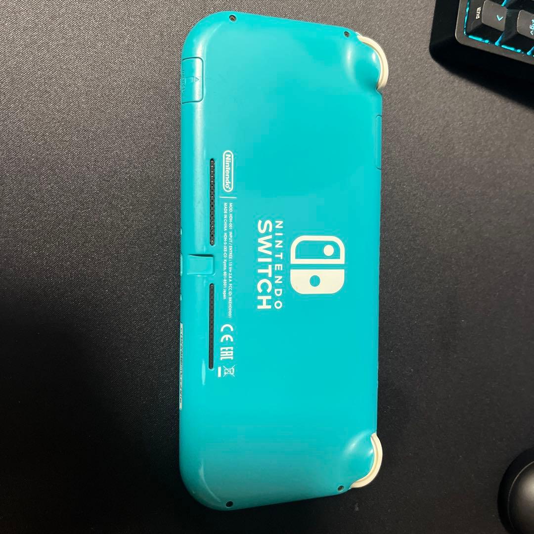 Nintendo Switch Lite ターコイズとSwitchカセット