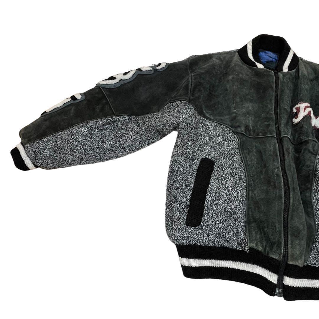 希少　TROOP ma1 ブルゾン ニット ビンテージ　レア