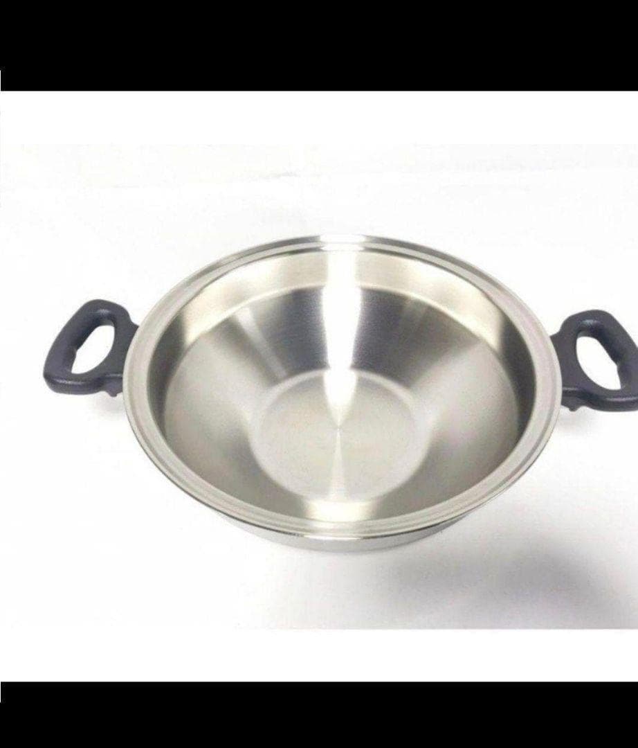 アムウェイ 2024年製 2~3回使用のみ Amway ウォック 鍋 網なし↓