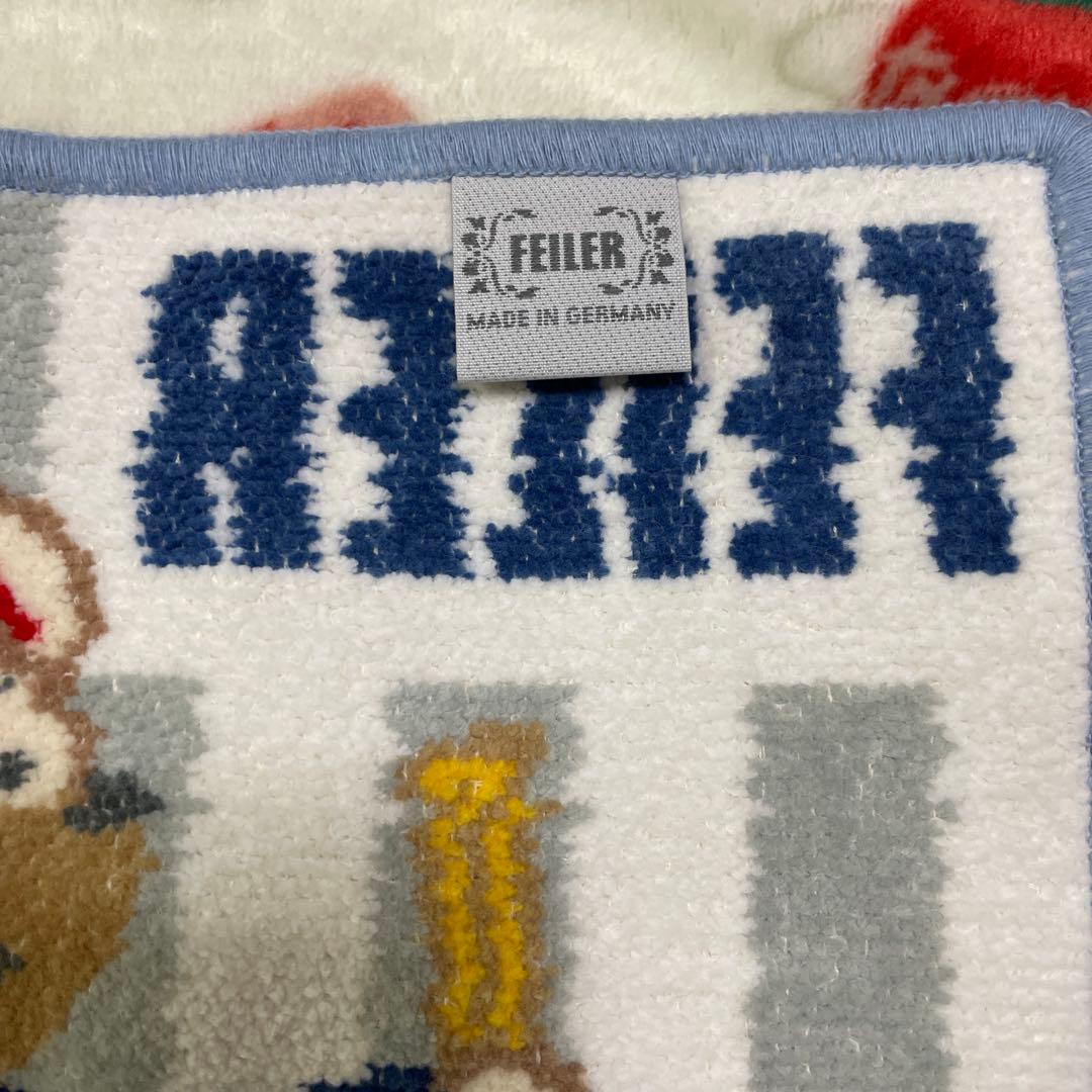 フェイラー　ぬいぐるみチャーム　ハンカチ　リーベ