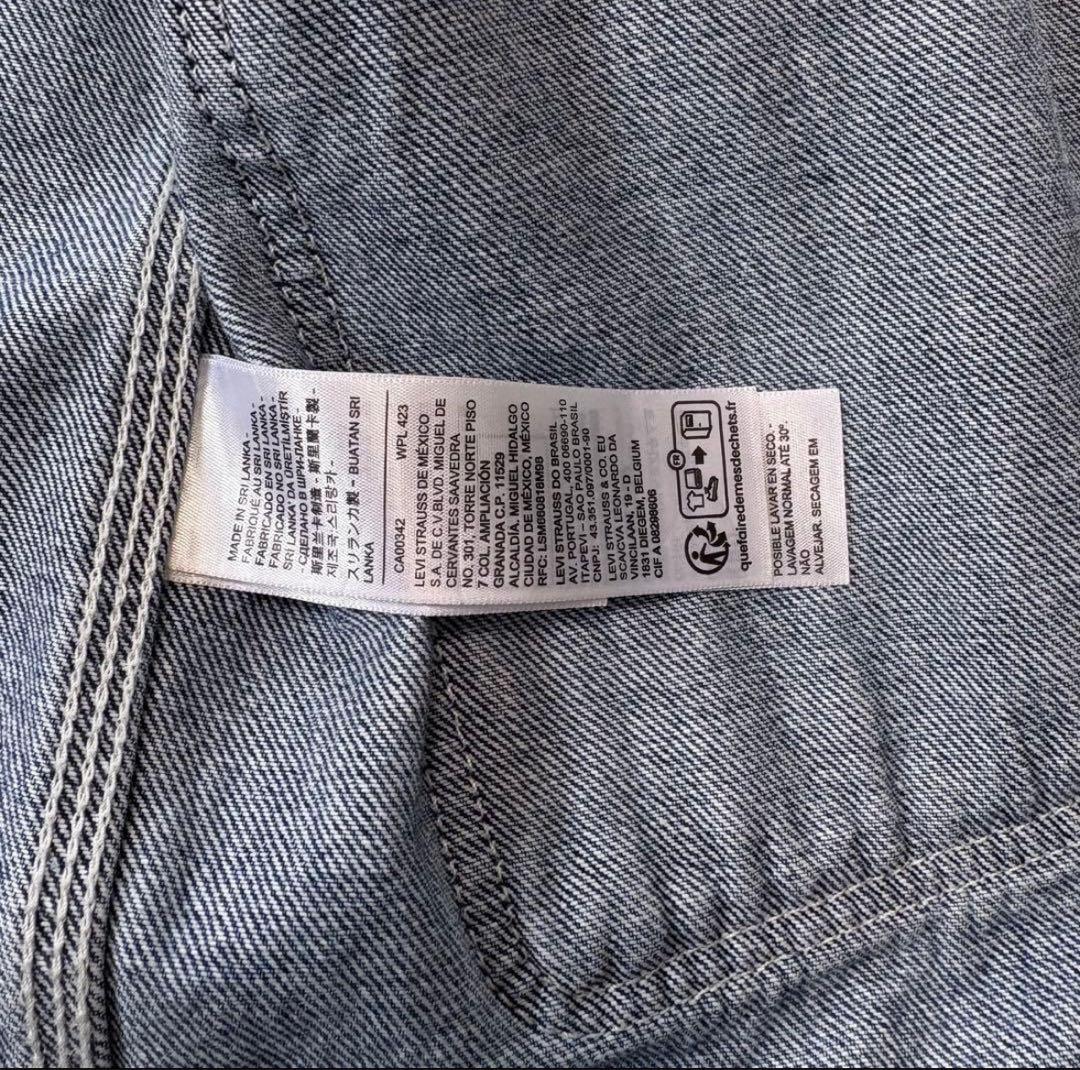 LevisリーバイスカバーオールインディゴブルーアメカジGジャンデニムジャケット