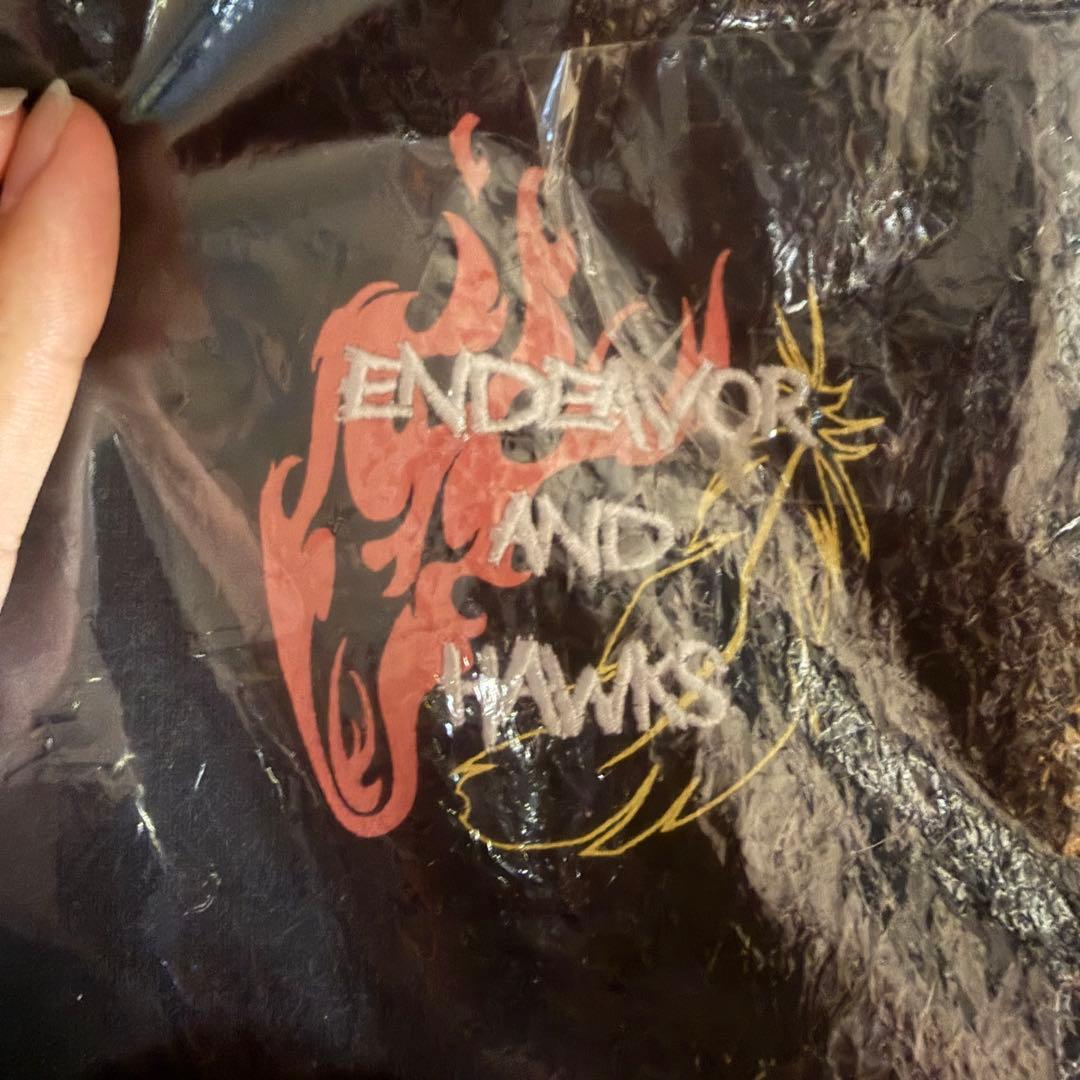 【新品未使用】ヒロアカ パーカー エンデヴァー＆ホークス ブラック 完売品 希少