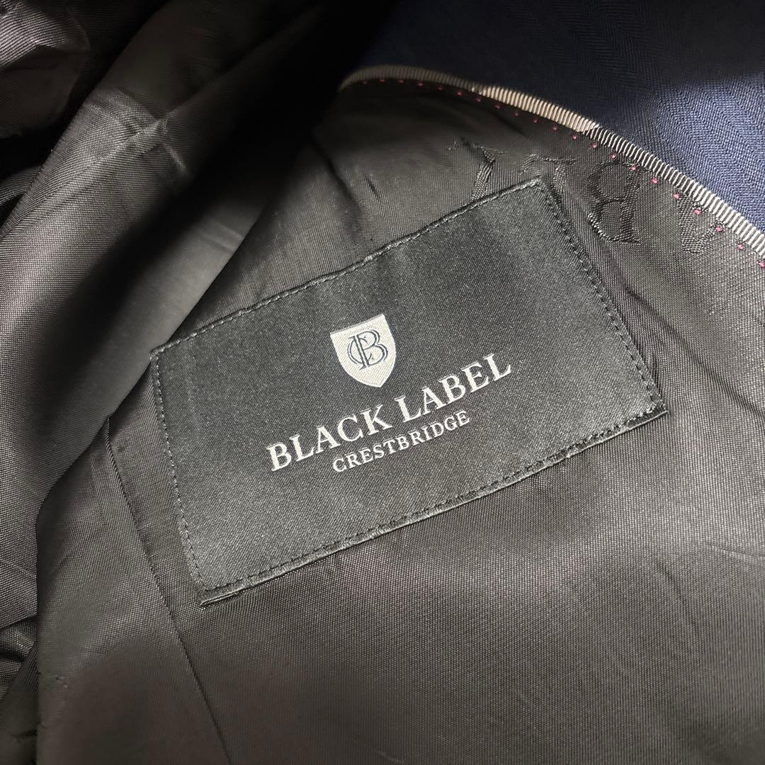 【日本製3点セット】BLACK LABEL Crestbridge メンズスーツ