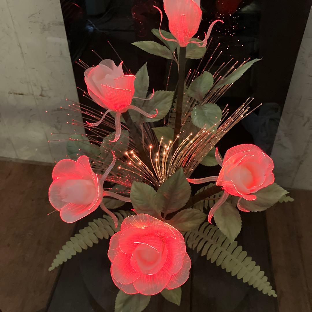 昭和レトロ Twinkle Star イルミネーション 光ファイバー フラワー