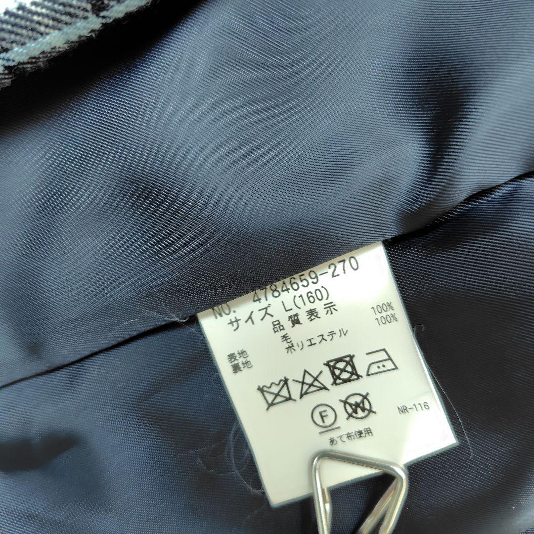 ポンポネット ジュニア 卒服 セレモニー ブレザー スカートセット 160