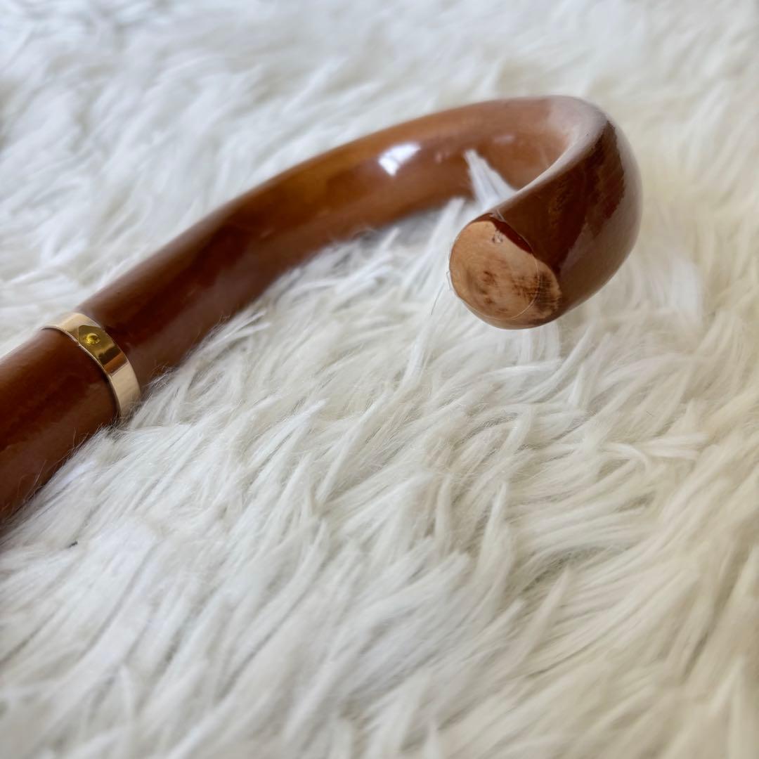 ★未使用　グレイシー　ムーンバット　日傘　フリル　ブラウン　晴雨兼用　バイカラー