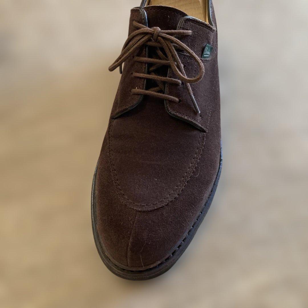 パラブーツ　アヴィニョン　チョコレート（ダークブラウン）スエード 5.5