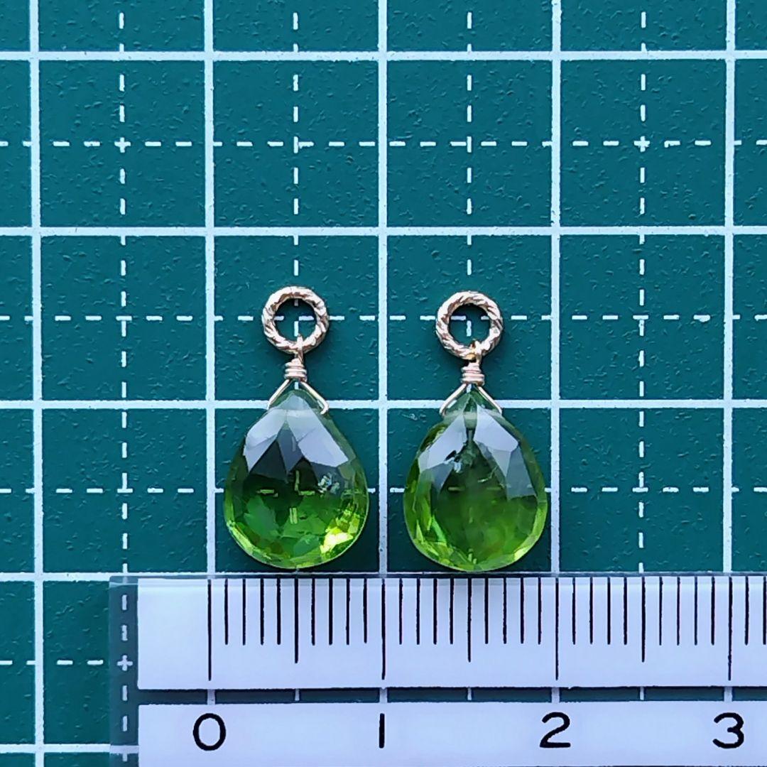 No.1396 淡水パール ドロップ ピアス イヤリング チャーム 14kgf