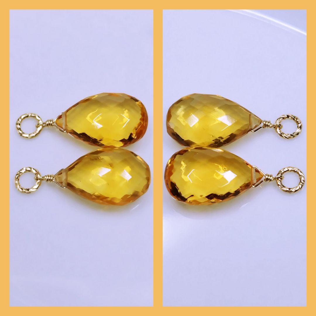 No.1396 淡水パール ドロップ ピアス イヤリング チャーム 14kgf