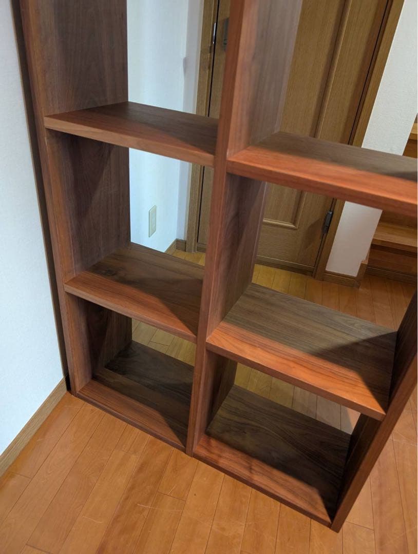 ■送料込■無印 MUJI スタッキングシェルフ 木製家具 棚 ラック