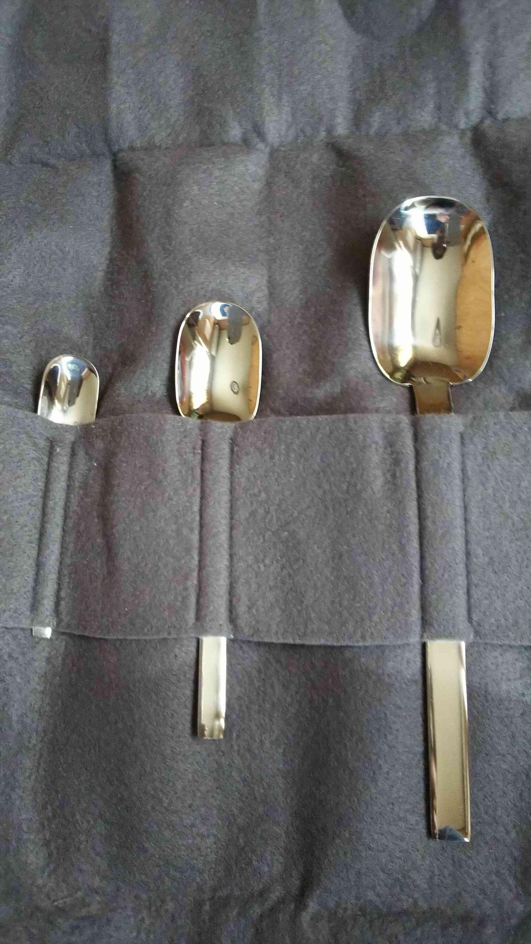 希少シロデザイン　フルコース3カトラリー３セット