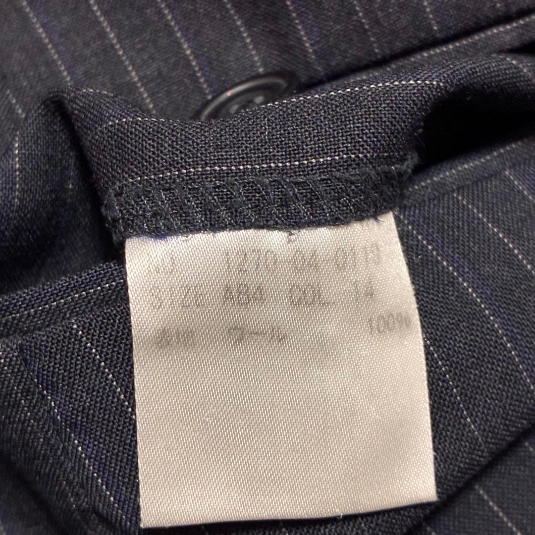 極美品☆ミツミネ　高級ウール100% スーツセットアップ AB4 ダークグレー