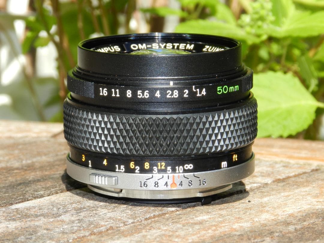 極美品　OM-SYSTEM ZUIKO MC AUTO-S 50mm f/1.4
