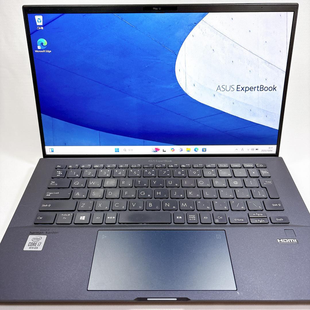 【超軽量×大容量SSD1TB】ASUS ExpertBook B9 836
