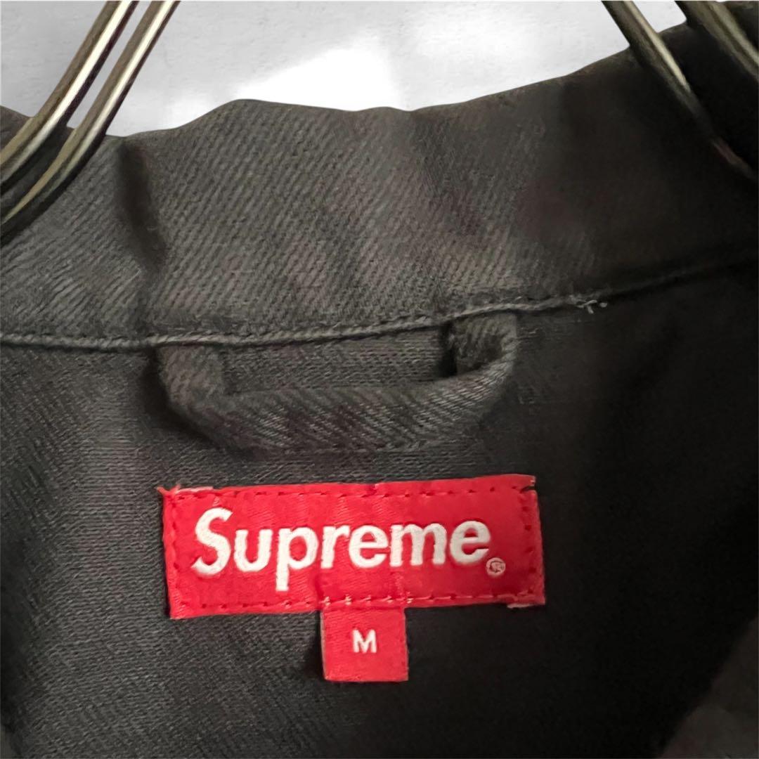 シュプリーム　Supreme ブラックデニムジャケット　Mサイズ