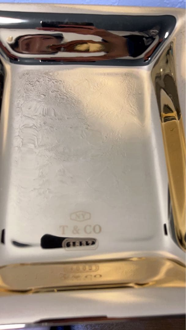 Tiffany & Co. 食器 皿 ヴィド ポシェ　ゴールド