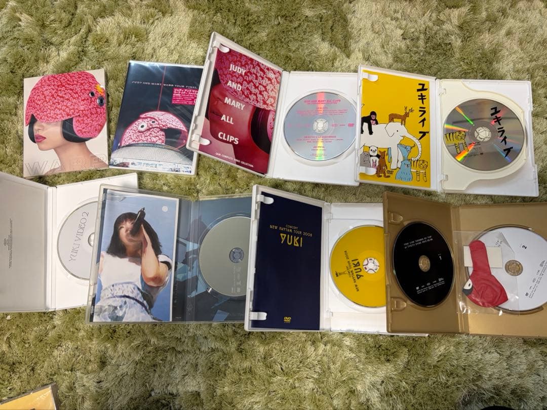 ※(A)出品・YUKI・ジュディマリのDVD・アルバム・シングル・VHS