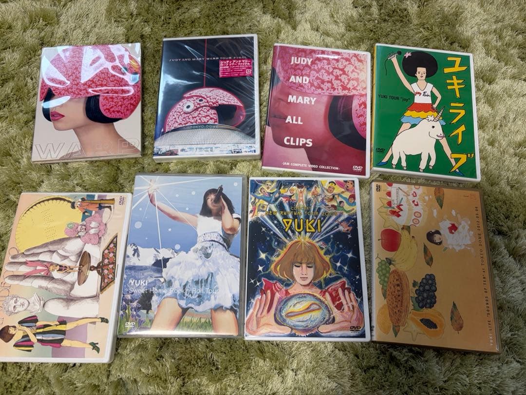 ※(A)出品・YUKI・ジュディマリのDVD・アルバム・シングル・VHS