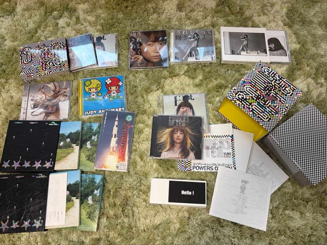 ※(A)出品・YUKI・ジュディマリのDVD・アルバム・シングル・VHS