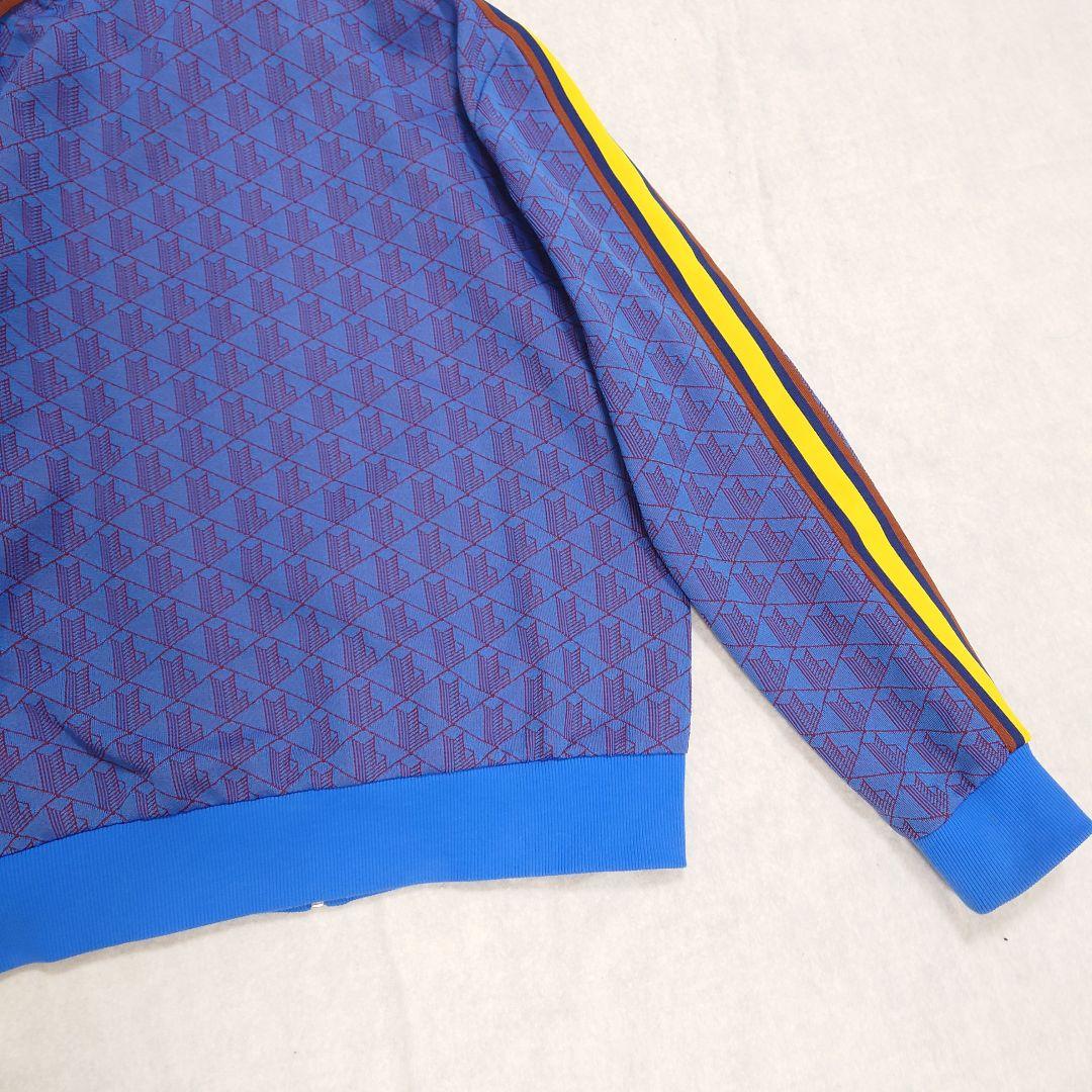 ラコステ　モノグラムジャカードトラックジャケット　M