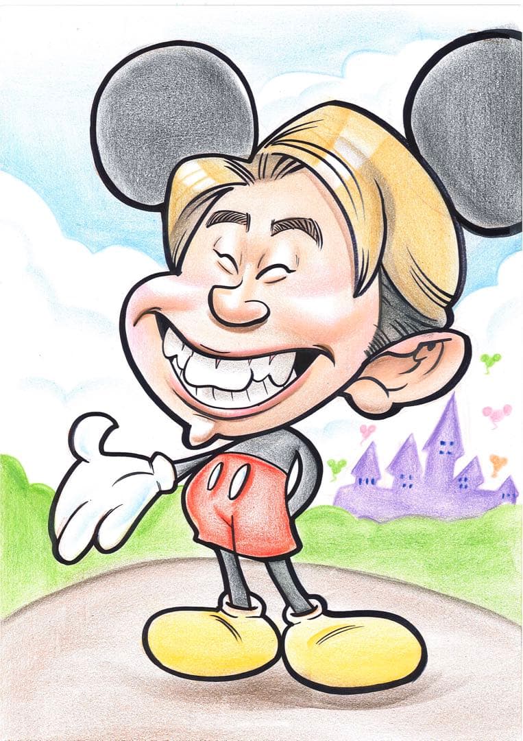 世界で1枚の手描きのオーダーメイド似顔絵★誕生日★ケーキアレンジok★プレゼント