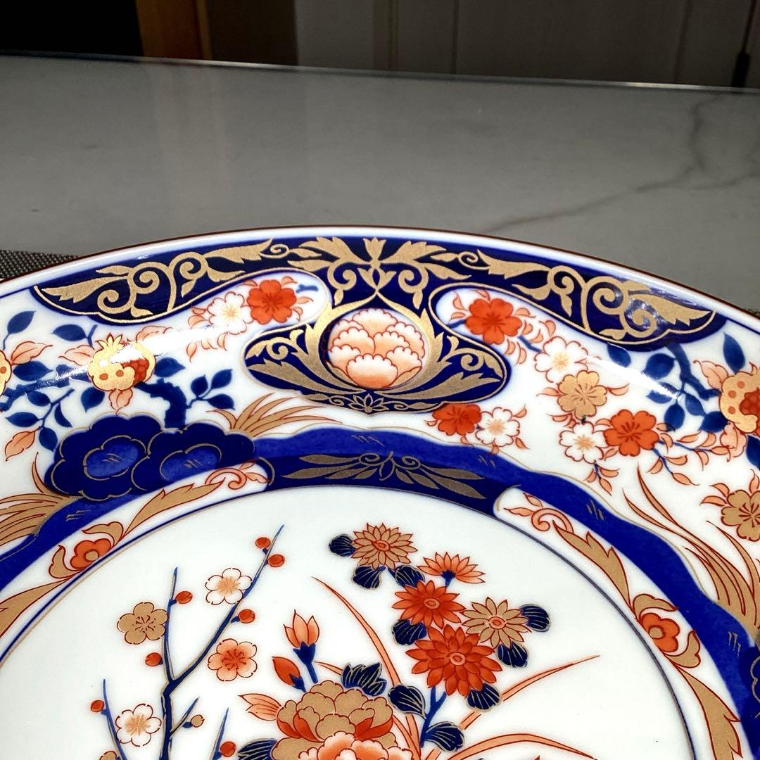 前畑陶器　『角福』　金彩　大鉢　(浅鉢)