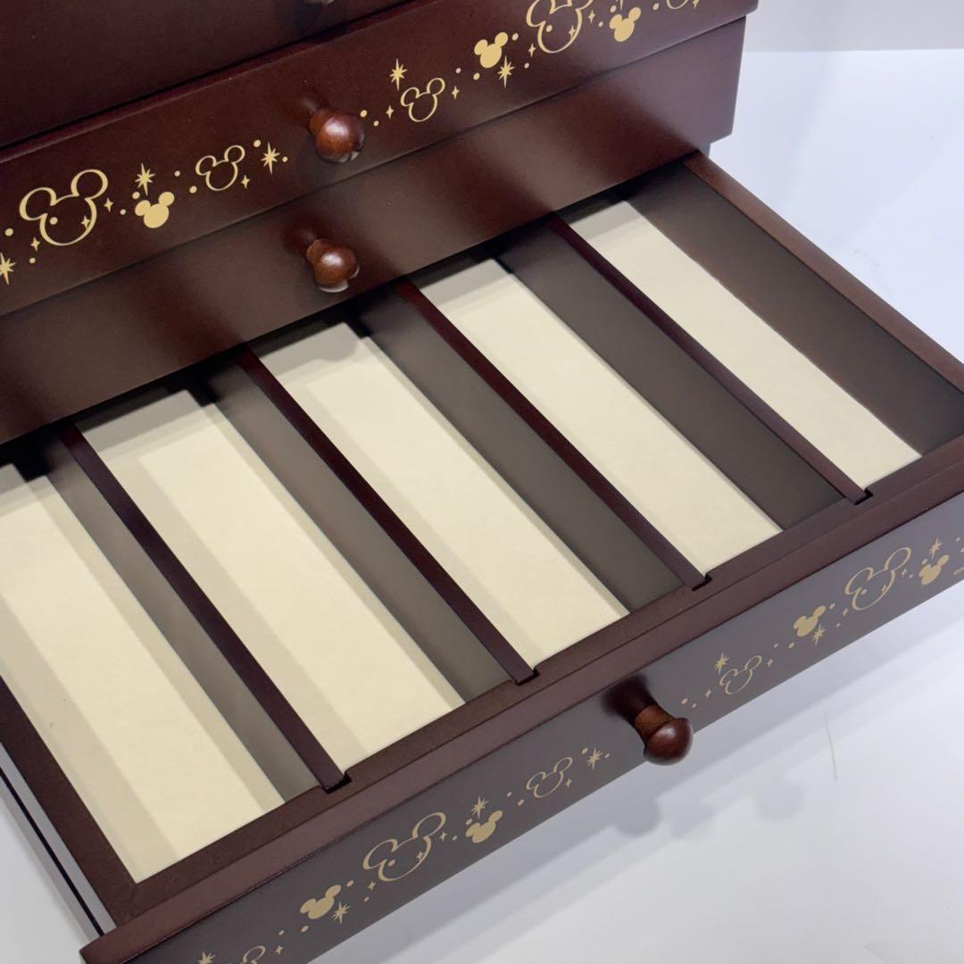 希少！新品・未使用品！ベルメゾン ディズニー アクセサリーケース 6段