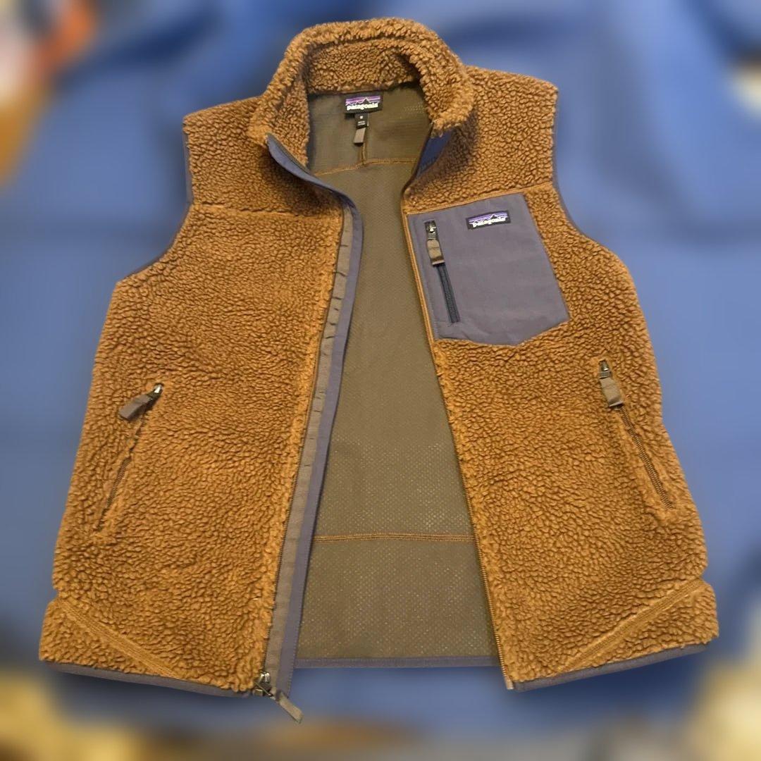 patagonia クラシック・レトロX・ベスト M 色 シェルターブラウン