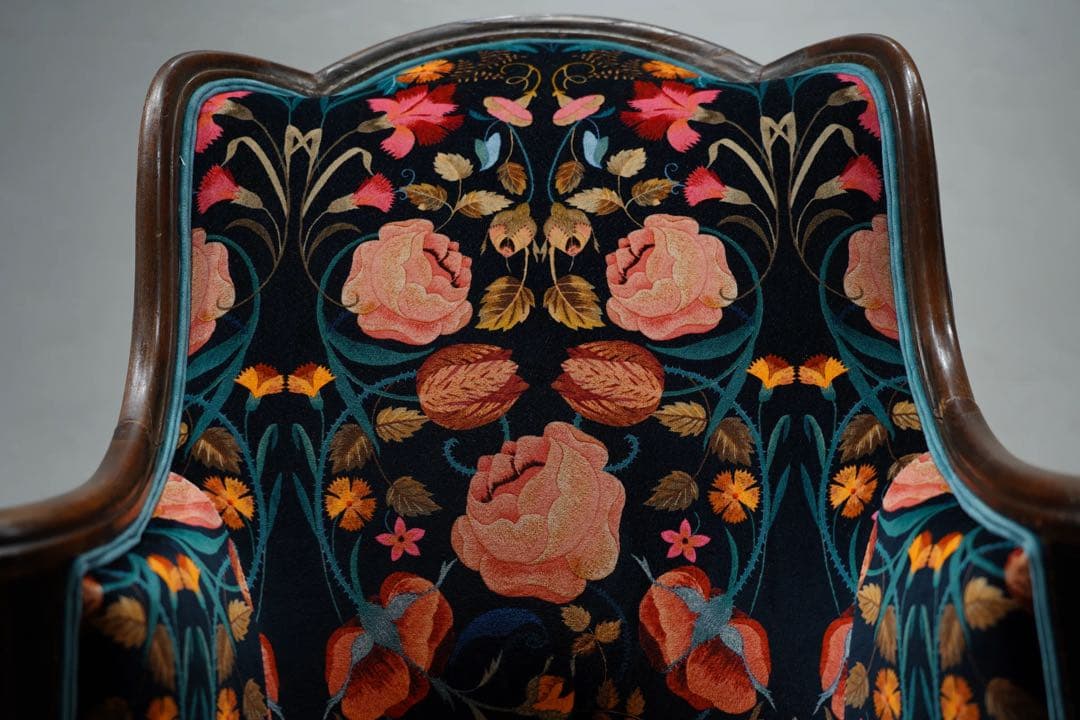 アールデコ様式　ソファ　フランス　アンティーク　1人掛椅子　チェア