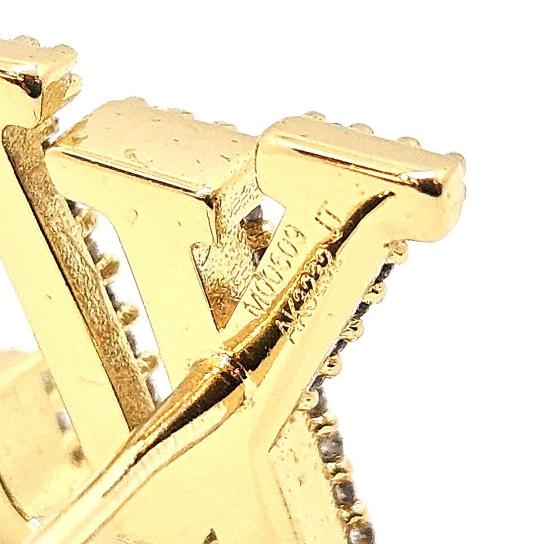 ルイ ヴィトン ブックル ドレイユ LV アイコニック ストラス ピアス