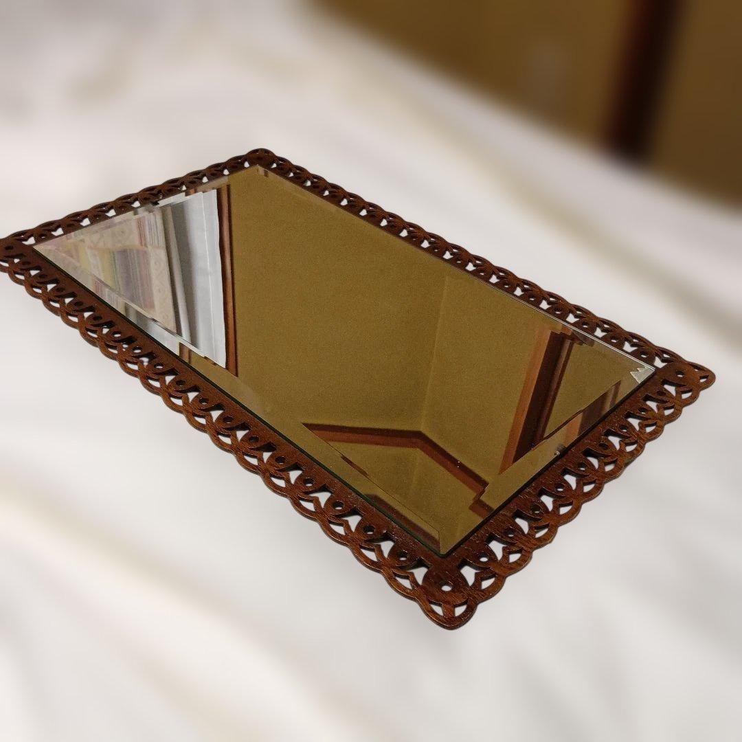 インテルナ南條　ウォールミラー　壁掛けミラー　アンティーク　高級家具