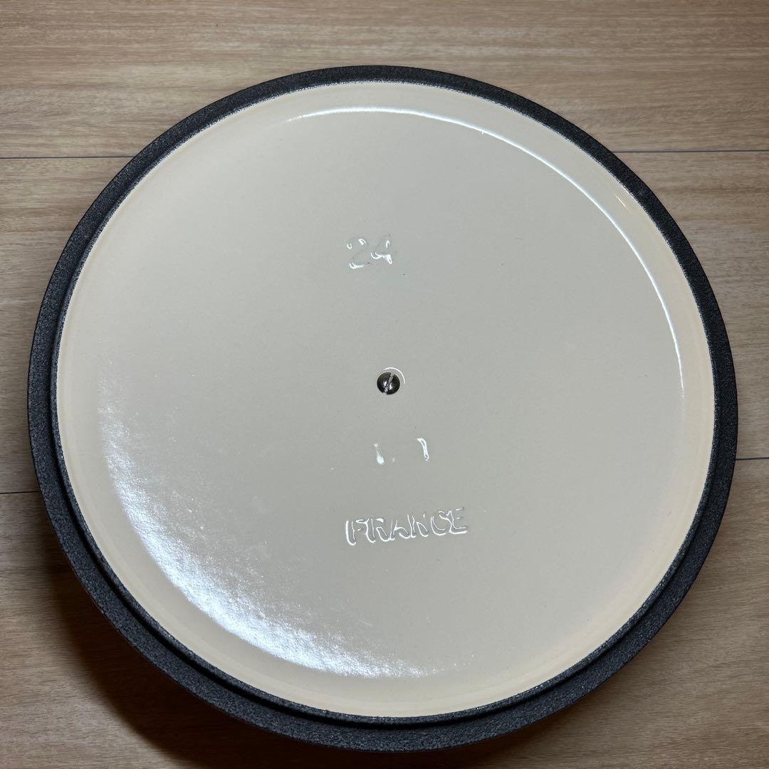 ルクルーゼ　シグニチャー　ソテーパン　24cm ソートューズ　グレー　両手鍋