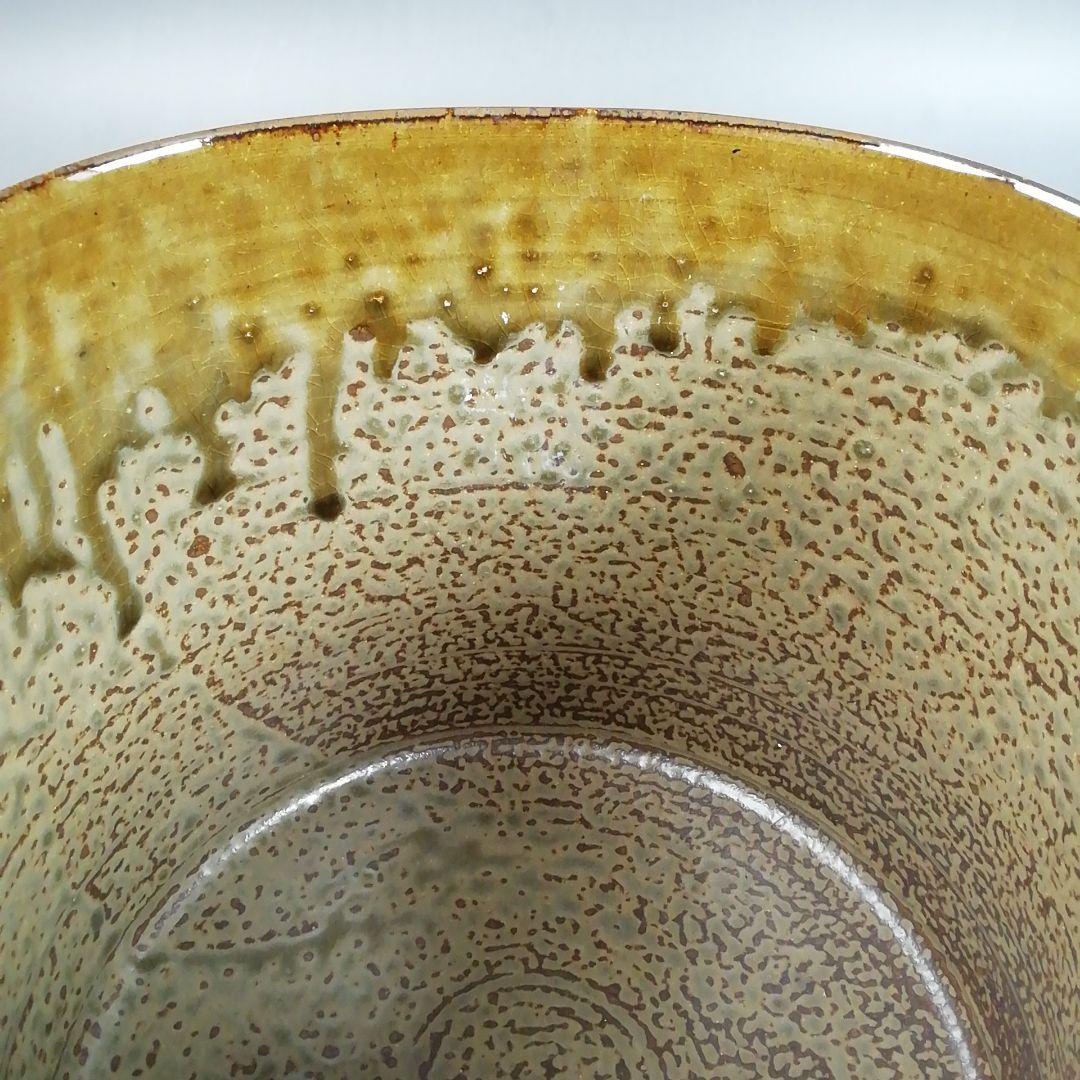 Ｗ２３２　水指　『高取　四方口　水指』『十三代　高取八仙 造』　共箱　茶道具