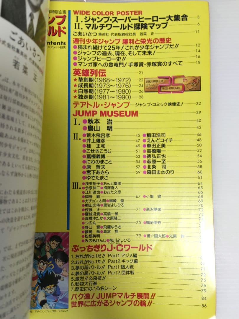 レア物6点セット 週刊少年ジャンプ 創刊25周年 マルチワールドグッズ その他