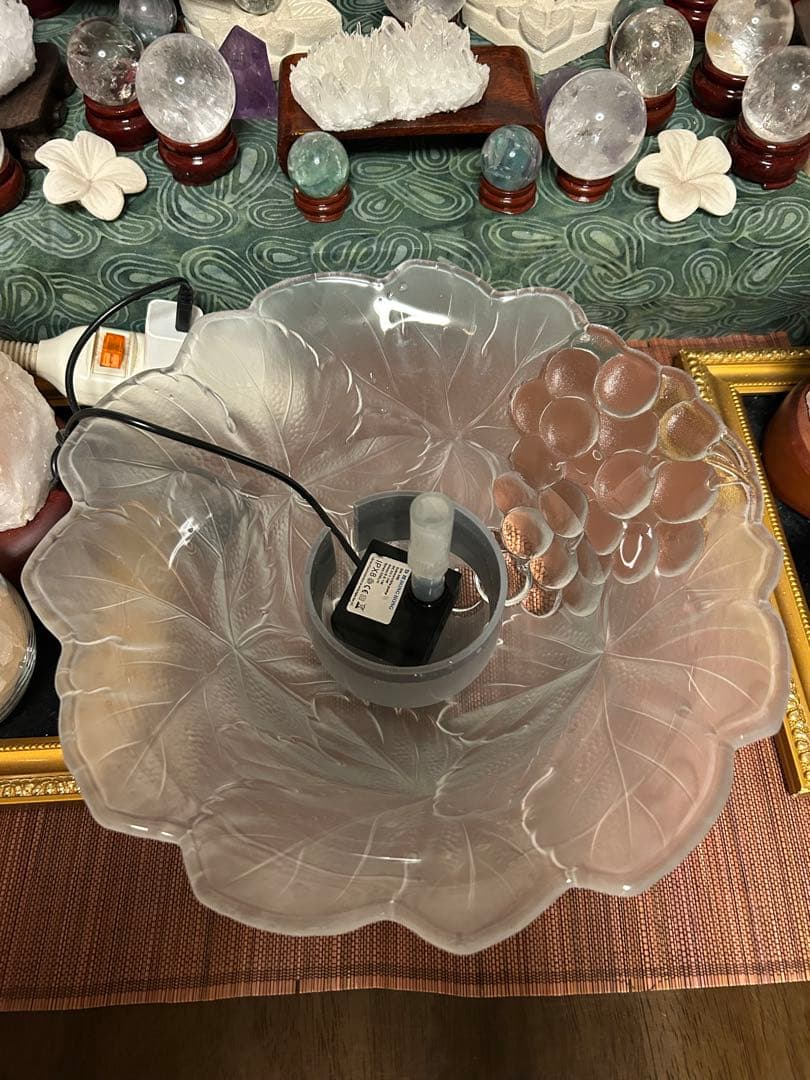 ✨破格✨絶品‼️フローライト☆噴水☆天然石⭐︎ファウンテン☆秘蔵品⭐︎2300g