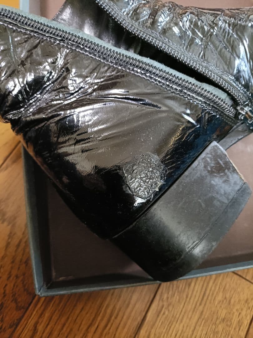 gianni barbato ジャンニバルバート パイソン+エナメルブーツ